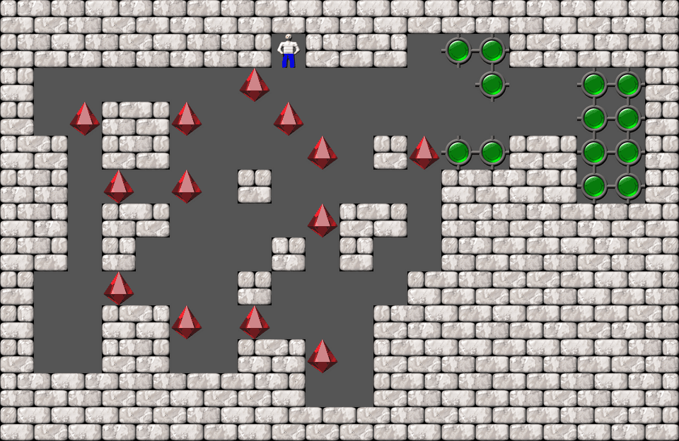 Sokoban More Bugs collections level 731